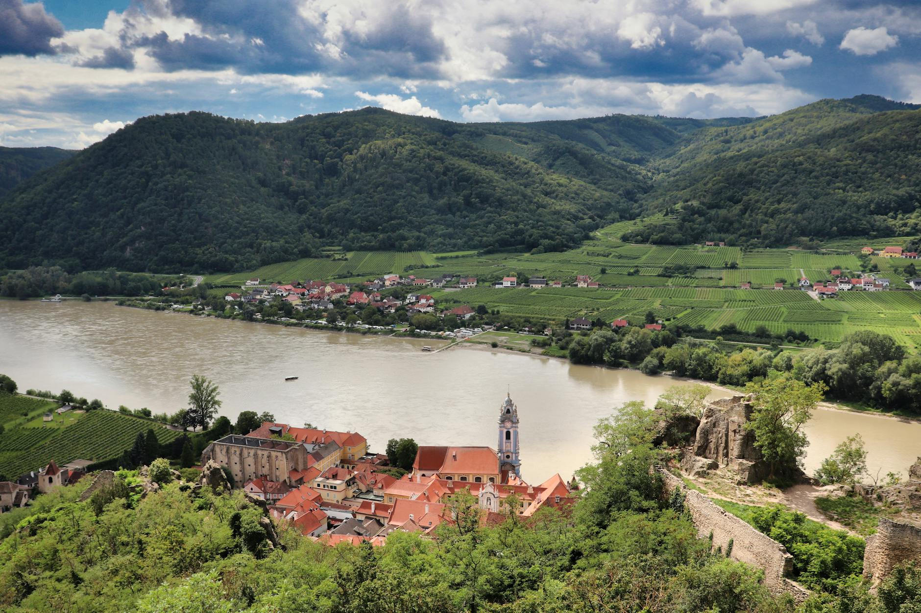 Dürnstein und die Donau